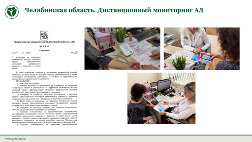 Челябинская область. Дистанционный мониторинг АД
